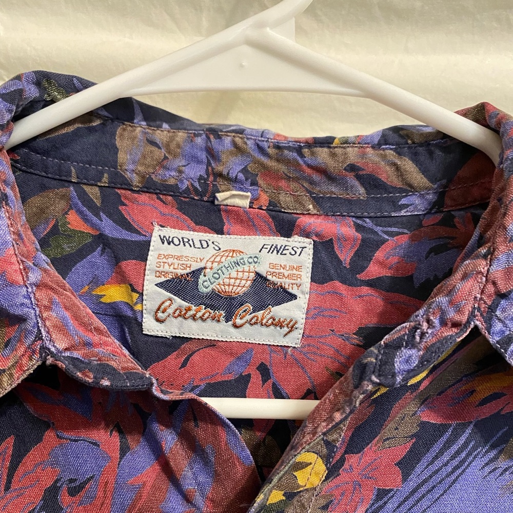 Vintage floral button up